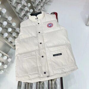 Canada Goose Freestyle Crew Down Vests White